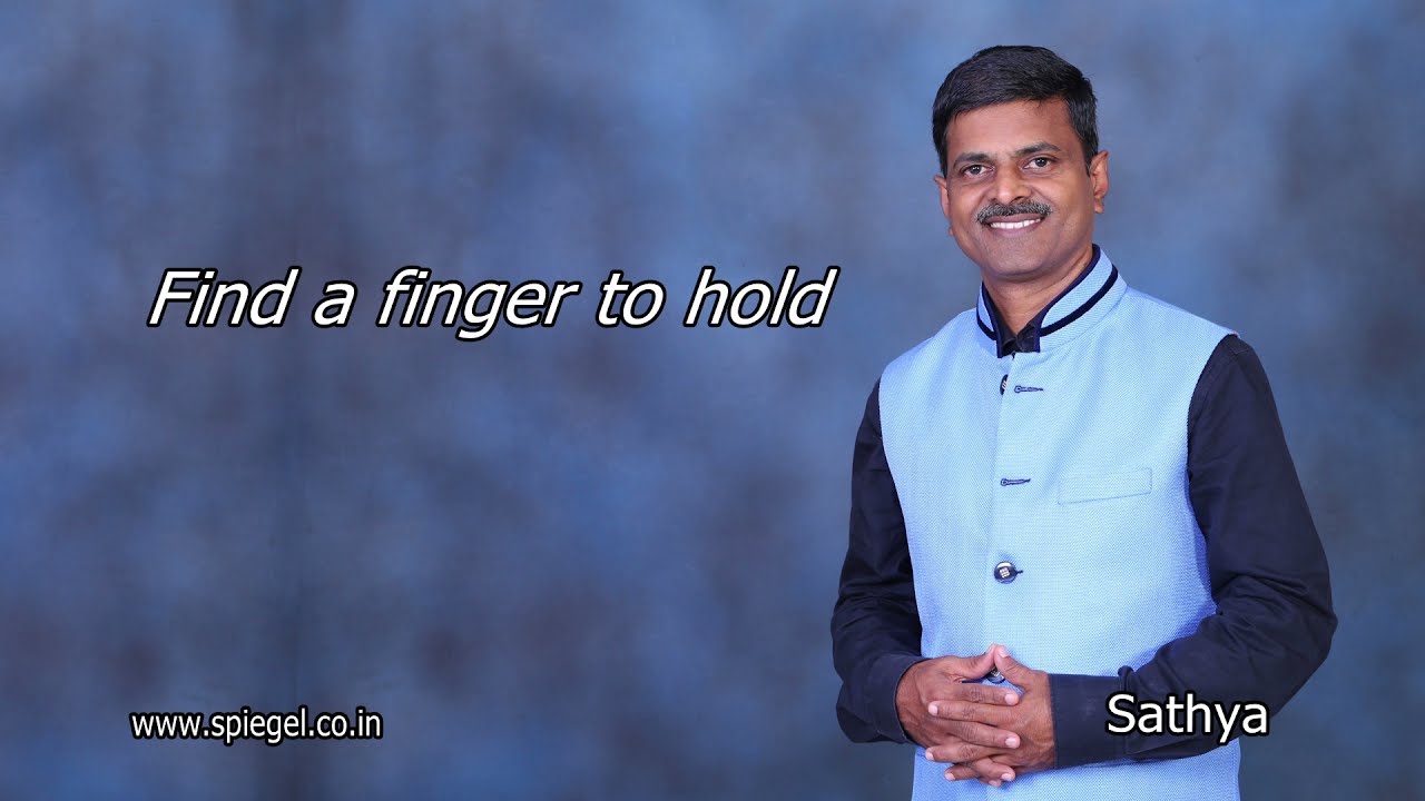 Find a finger to hold