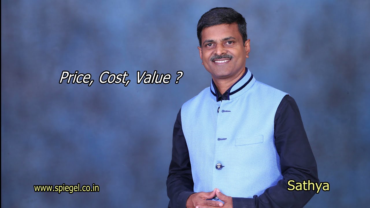 Price, Cost, Value?