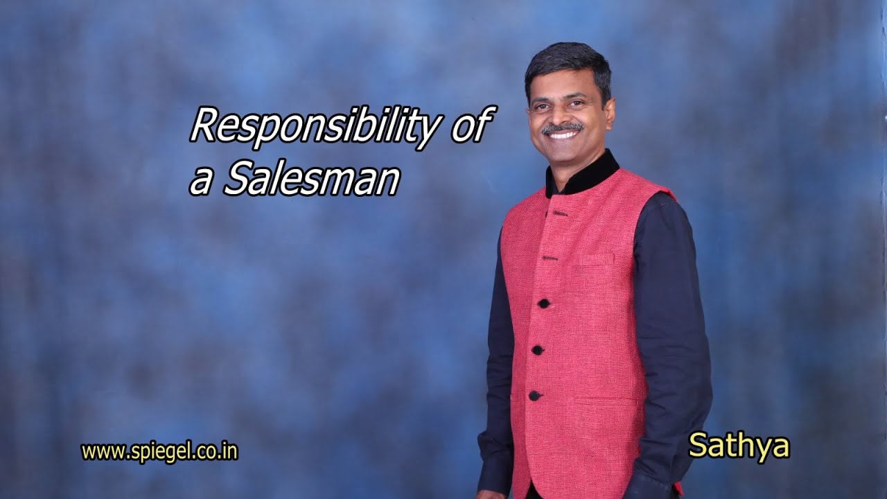 Responsibility of a Salesman