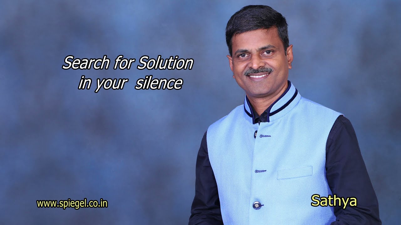 Search for a Solution in Your Silence