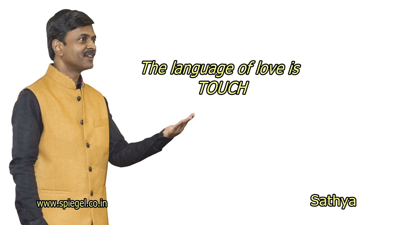 The language of love is TOUCH