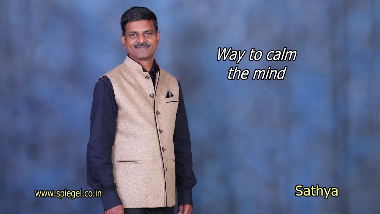 Way to calm the mind