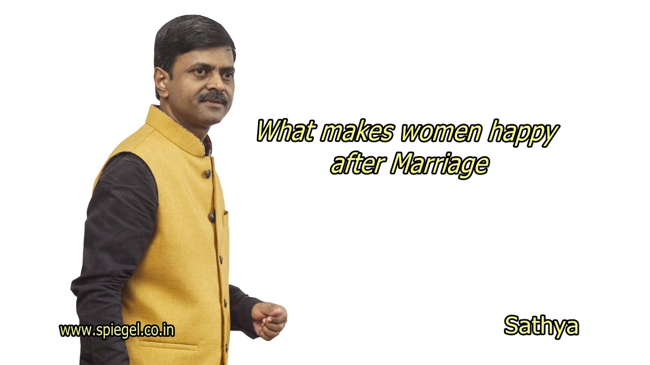 What makes women happy after Marriage