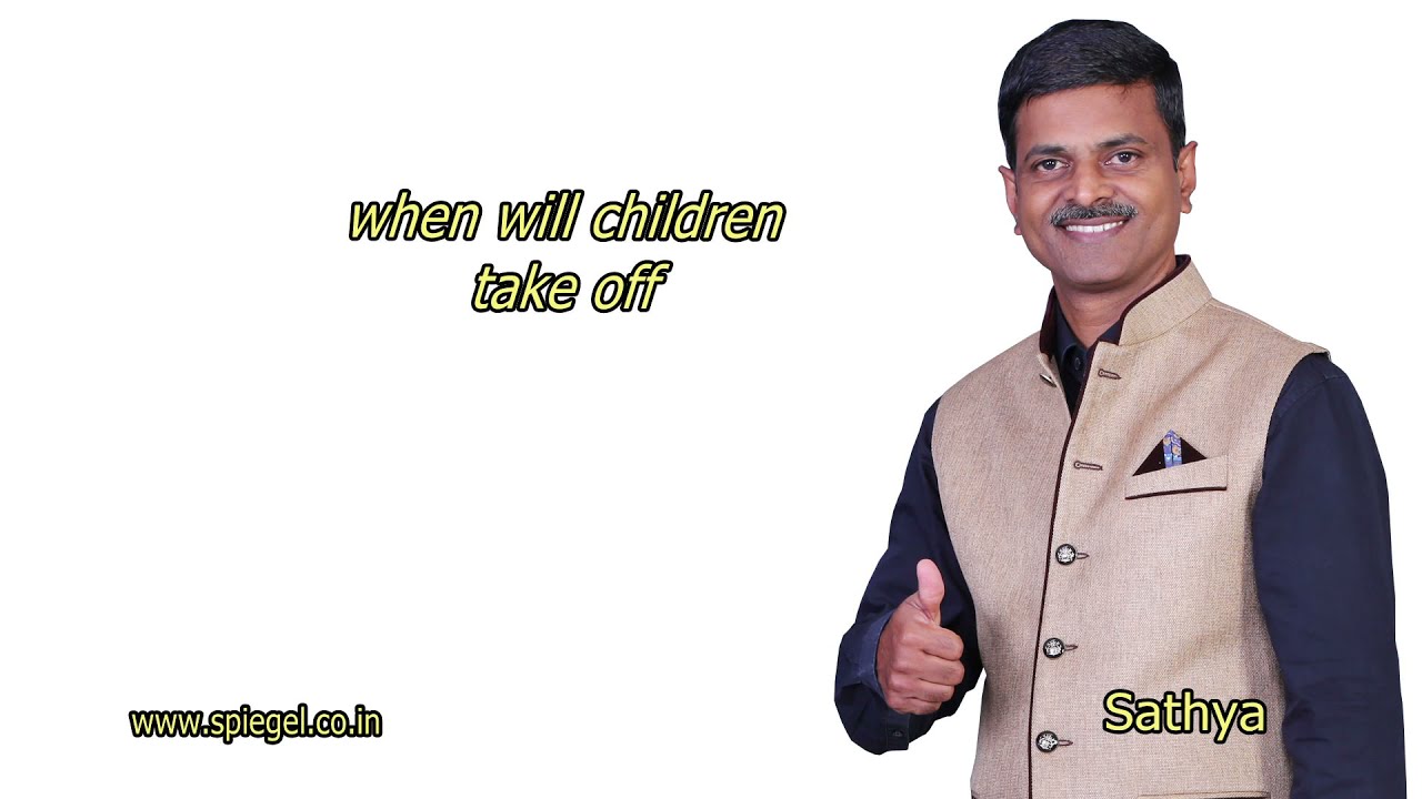 When will children take off